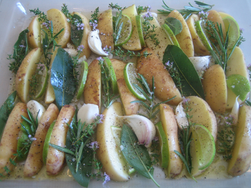 Mediterrane Kartoffeln aus dem Ofen